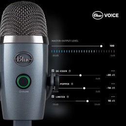 Blue Microphones Yeti Nano Nero Microfono da tavolo