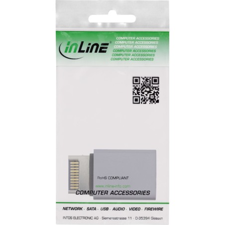 InLine Adattatore USB 3.2, connettore USB-E del pannello frontale a presa USB-C