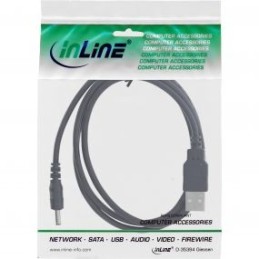 InLine Cavo adattatore USB DC, USB A maschio a DC 5.5x2.50mm, 1m