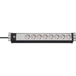 Brennenstuhl 1156057028 unità di distribuzione dell'energia (PDU) Nero, Grigio