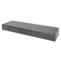 Digitus Switch KVM HDMI Desktop 8 porte Single View