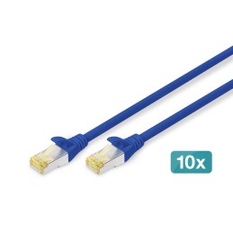 Digitus Cable de conexión CAT 6A S FTP, 10 pezzi