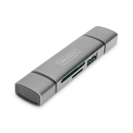 Digitus Dual Card Reader Hub USB-C™   USB 3.0, OTG