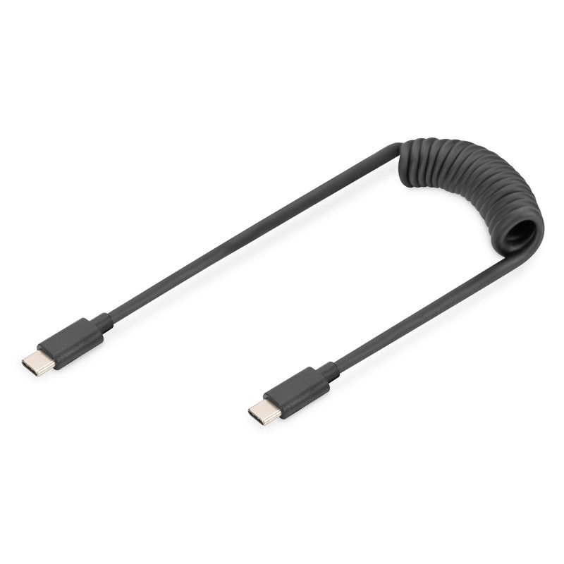 Digitus Cavo a spirale USB 2.0 - da USB - C a USB - C