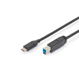 Digitus Cavo di collegamento Type-C USB, Type-C su B