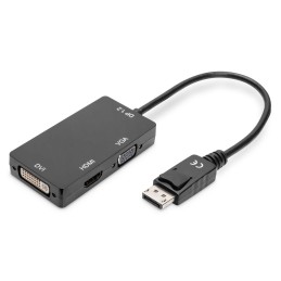 Digitus Cavo convertitore DisplayPort 3in1