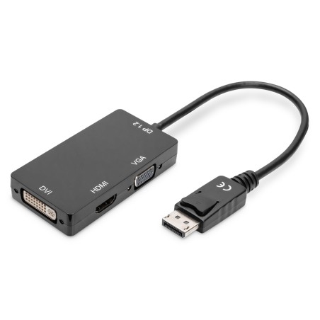 Digitus Cavo convertitore DisplayPort 3in1