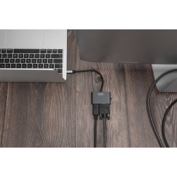 Digitus Adattatore grafico USB Type-C™ 4K 2in1 DisplayPort + VGA