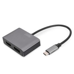 Digitus Adattatore grafico USB Type-C™ 4K 2in1 DisplayPort + HDMI