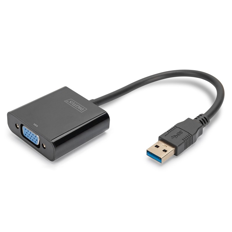 Digitus Adattatore grafico da USB-A 3.2 Gen 1 a VGA