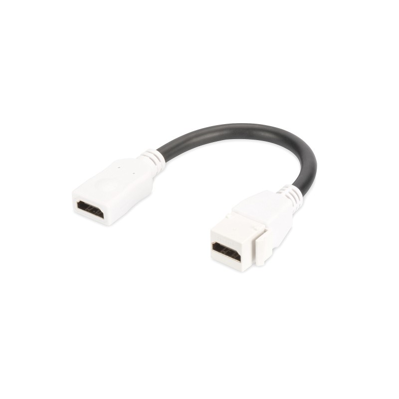 Digitus Modulo Keystone HDMI 2.0 con cavo di alimentazione da 12 cm (presa presa)