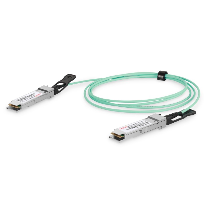 Digitus Cavo ottico attivo 100Gbps QSFP28 2m