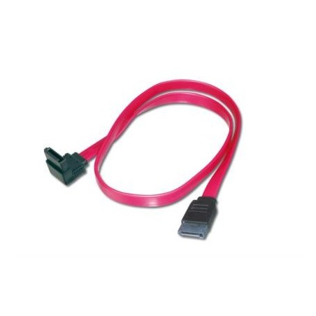 ASSMANN Electronic 2x SATA 7-pin, 0.5 m cavo SATA 0,5 m Nero, Rosso