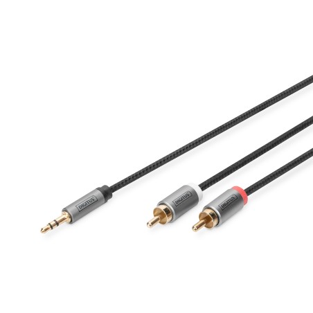 Digitus Cavo adattatore audio, da 3,5 mm jack a cinch