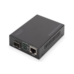 Digitus Convertitore multimediale Gigabit PoE, RJ45   SFP, PSE