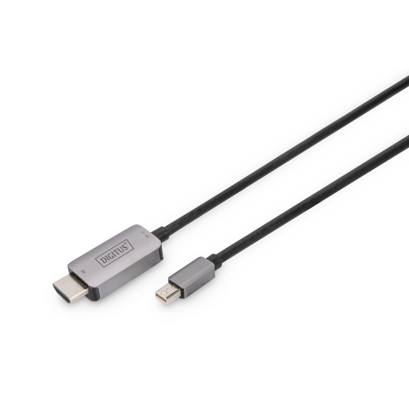 Digitus Cavo adattatore mini DisplayPort 8K, mini DP - HDMI tipo A