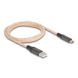 DeLOCK Cavo USB 2.0 da Tipo-A per USB Type-C con illuminazione RGB da 1 m