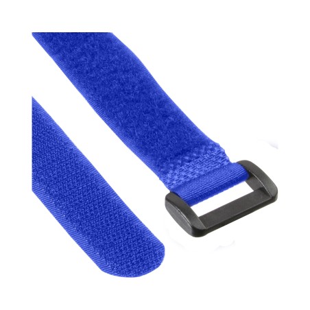 InLine Cable Strips hook-and-loop 20 x 400mm 10 pz. blu