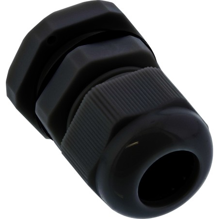 InLine Passacavo IP68 con controdado PG 7, Nylon, 3,5-6mm, nero, 10pz