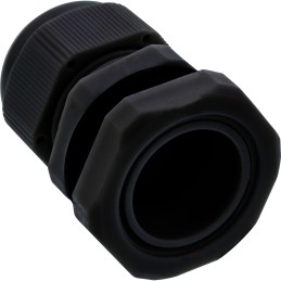 InLine Passacavo IP68 con controdado PG 7, Nylon, 3,5-6mm, nero, 10pz