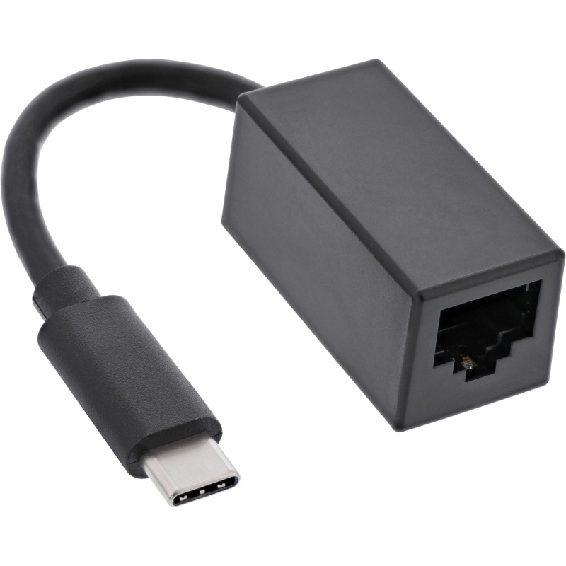 InLine Cavo adattatore di rete USB 3.2, rete Gigabit, USB-C