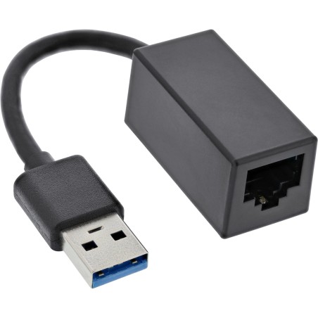 InLine Cavo adattatore di rete USB 3.2, rete Gigabit, USB-A