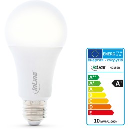 InLine lampada a LED SmartHome RGB E27, 900LM