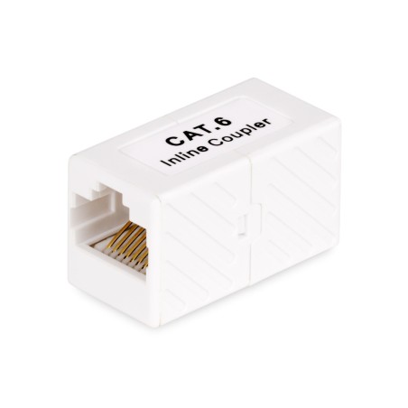 StarTech.com Accoppiatore RJ45 Confezione da 5, accoppiatore Ethernet Cat6 in linea, connettore femmina a femmina (F F) T568,