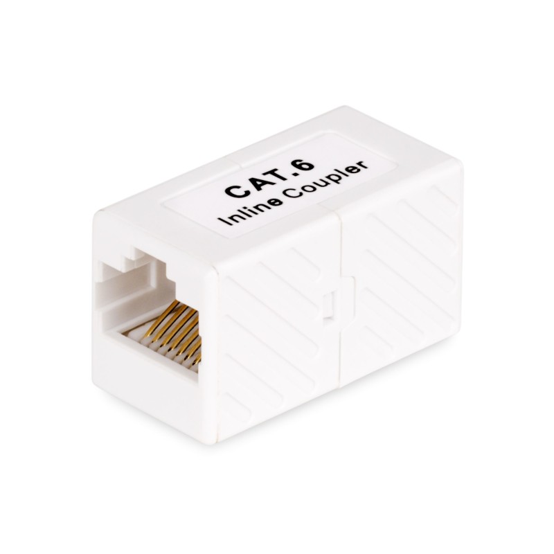 StarTech.com Accoppiatore RJ45, accoppiatore Ethernet Cat6 in linea, connettore femmina a femmina (F F) T568B, estensione cavo