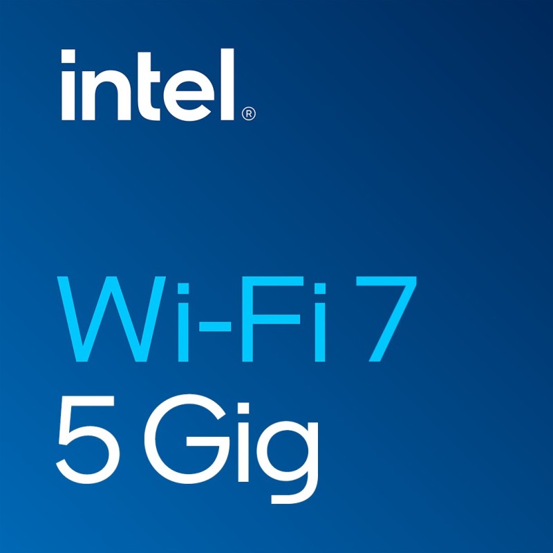 Intel Wi-Fi 7 BE200 Interno WLAN   Bluetooth 5800 Mbit s