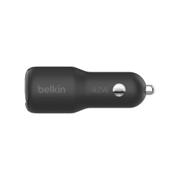 Belkin CARICABATTERIA DA AUTO DOPPIO USB-C 30W +USB-A 12W