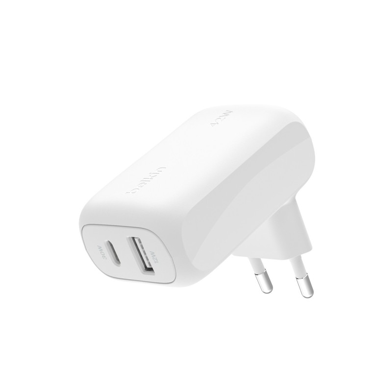 Belkin CARICABATTERIA DOPPIA PORTA 30W USB-C + 12W USB-A