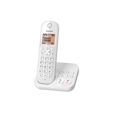 Panasonic KX-TGC420 Telefono DECT Identificatore di chiamata Bianco