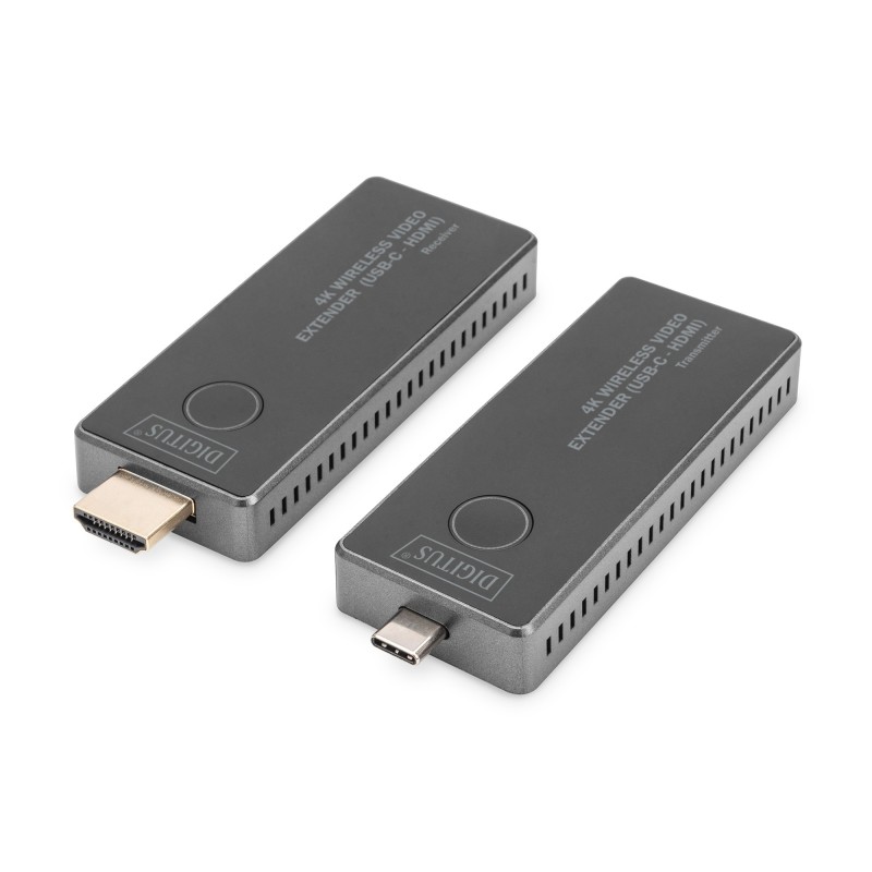 Digitus Extender video 4K Wireless, 30 m (USB-C - HDMI)