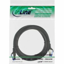 InLine Cavo patch armato, U FTP, Cat.6A, nero, 1,5m