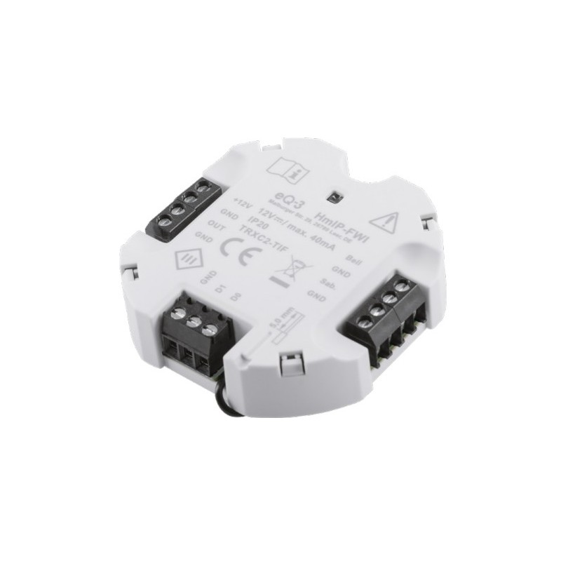 Homematic IP HMIP-FWI ricevitore domestico intelligente 868.0 - 868.6, 869.4 - 869.65 MHz Bianco