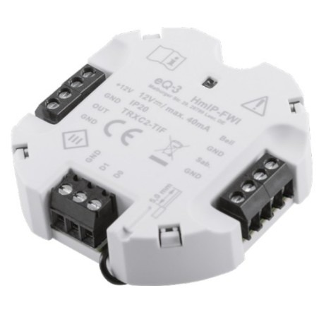 Homematic IP HMIP-FWI ricevitore domestico intelligente 868.0 - 868.6, 869.4 - 869.65 MHz Bianco