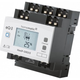 Homematic IP HMIP-DRDI3 DIN montato su guida Attuatore dimmer 3 canali