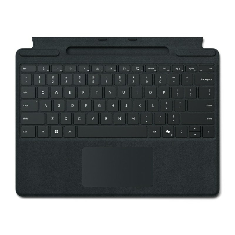 Microsoft Surface Pro Keyboard with pen storage for Business QWERTZ Tedesco Microsoft Cover port Nero