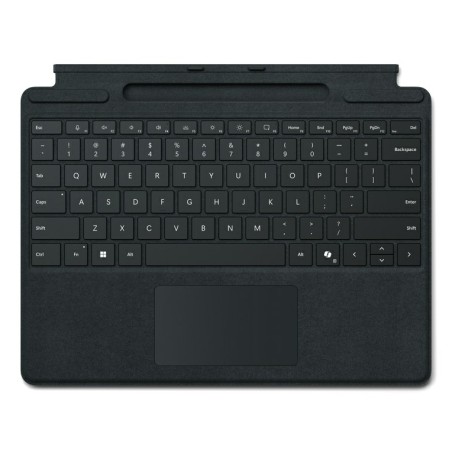 Microsoft Surface Pro Keyboard with pen storage for Business QWERTZ Tedesco Microsoft Cover port Nero