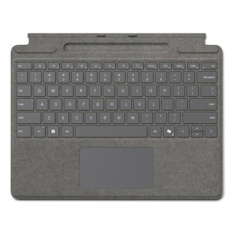 Microsoft Surface Pro Keyboard with pen storage for Business QWERTZ Tedesco Microsoft Cover port Platino