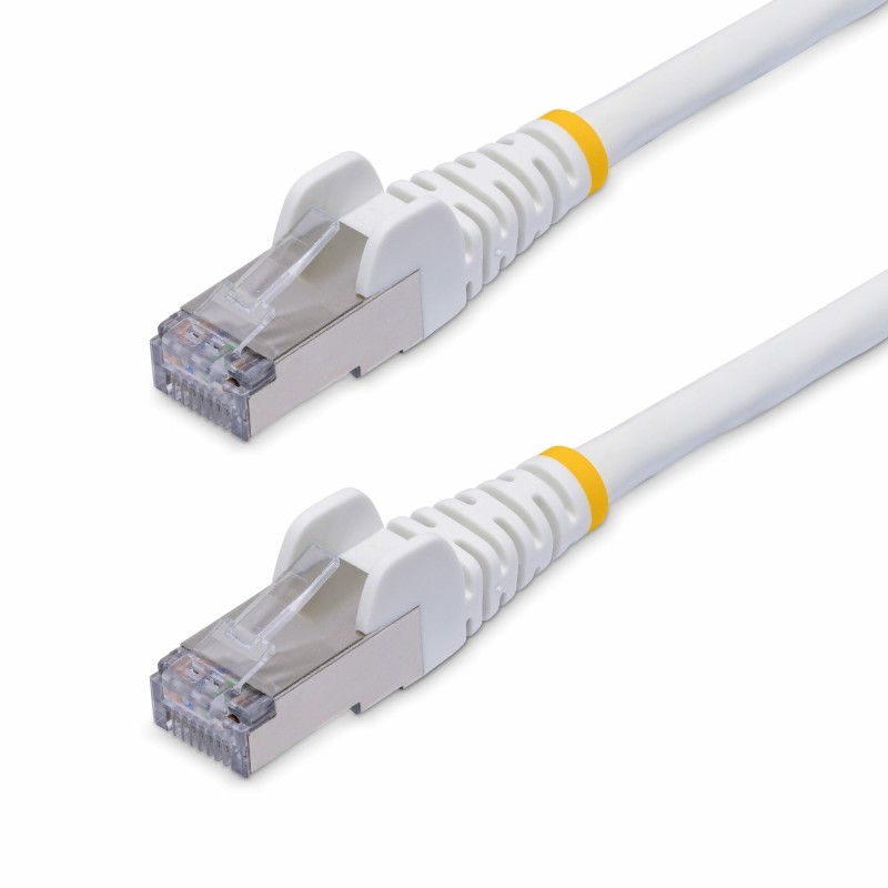 StarTech.com Cavo Ethernet CAT8 bianco da 50cm, RJ45 Snagless, 25G 40G, 2000MHz, 100W PoE++, S FTP, cavo lan in rame puro