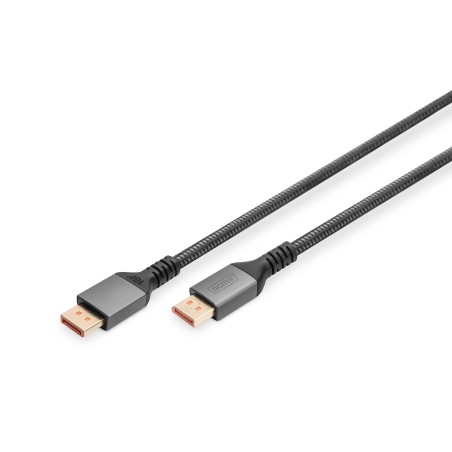 Digitus Cavo di collegamento 16K DisplayPort versione 2.1, 1m, 80G, nero