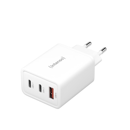 Intenso POWER ADAPTER 1XUSB-A 2XUSB-C 7806512 Universale Bianco AC Ricarica rapida Interno