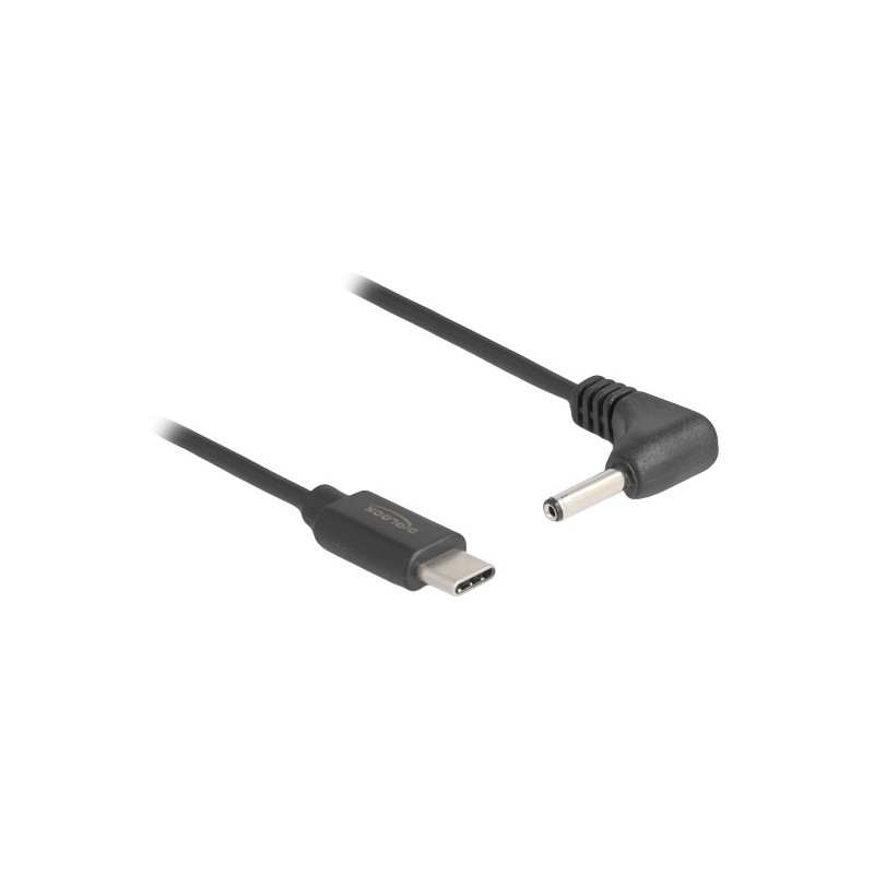 DeLOCK Cavo di alimentazione USB Type-C per DC 3,5 x 1,35 mm maschio angolato 1,5 m