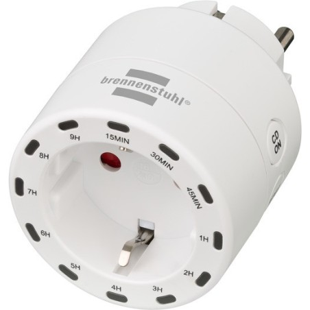 Brennenstuhl 1506130 timer elettrico Bianco