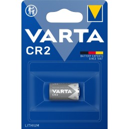 Varta LITHIUM Cylindrical CR2, CR15H270 (Batteria a celle rotonde, 3V) Blister da 1