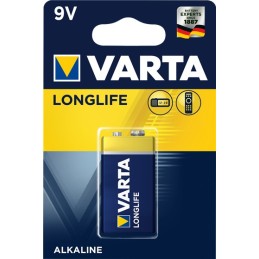 Varta Longlife Extra 9V Batteria monouso Alcalino