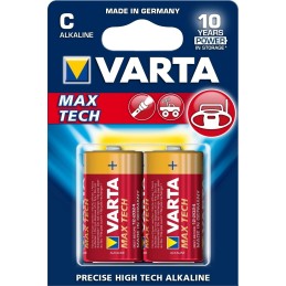 Varta MAX TECH 2x Alkaline C Batteria monouso Alcalino