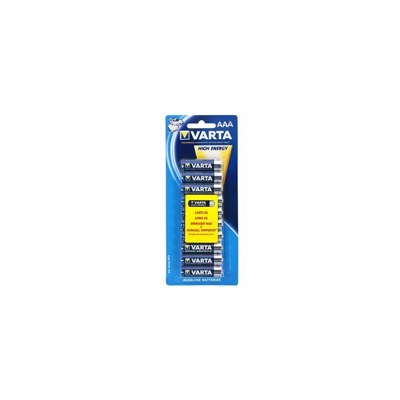 Varta High Energy AAA 10-pack Batteria monouso Alcalino